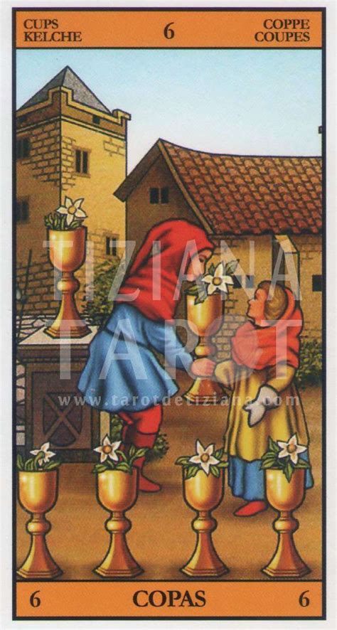 6 copas tarot marsella|El 6 de copas en el tarot